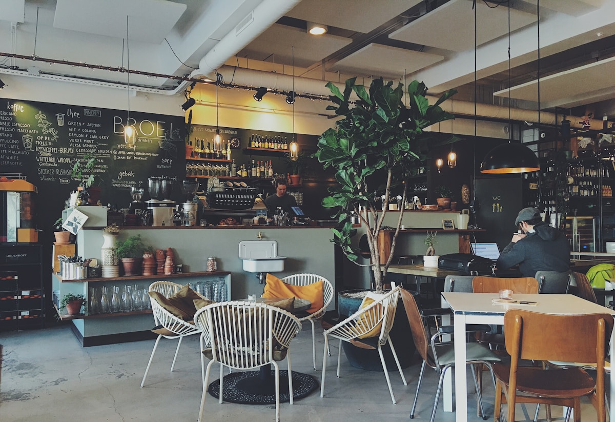 Bursa café — working in the Ottoman capital city
