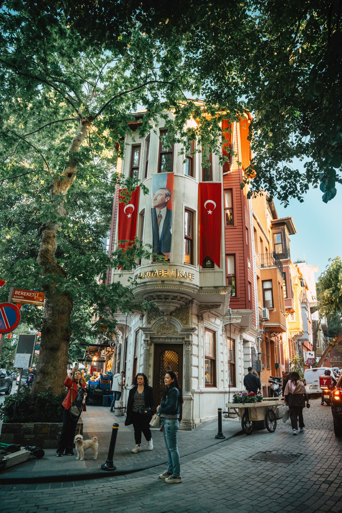 Eskişehir Odunpazarı district — Ottoman timber-frame houses above the Porsuk Canal